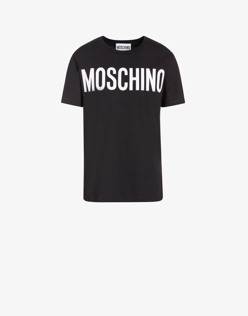 MOSCHINO JERSEY T-SHIRT WITH LOGO Mens Apparel
